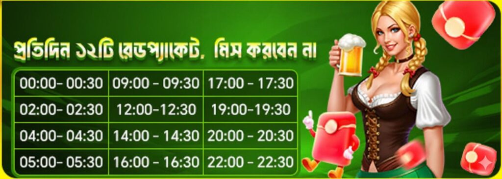 AC222 Login Bangladesh – Daily Reward Schedule and Game Bonus Times